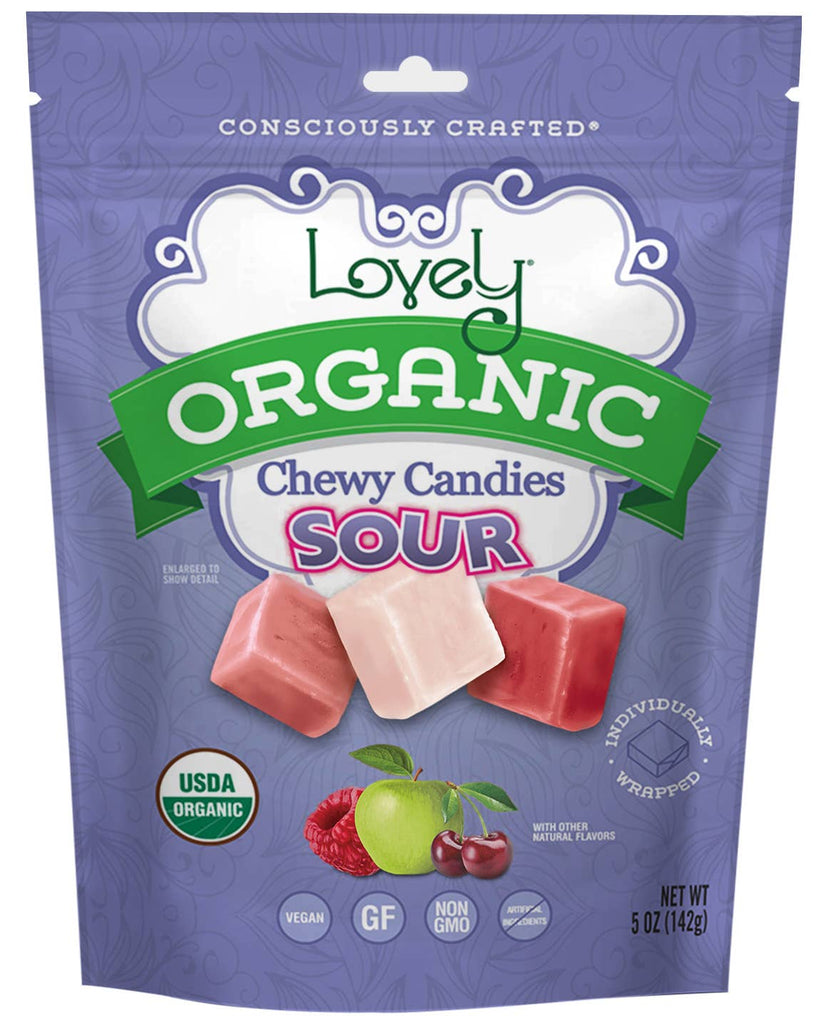 Organic Sour Chewy Candies