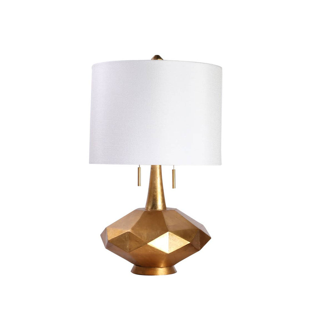 Gold Sadie Twin Pull Table Lamp