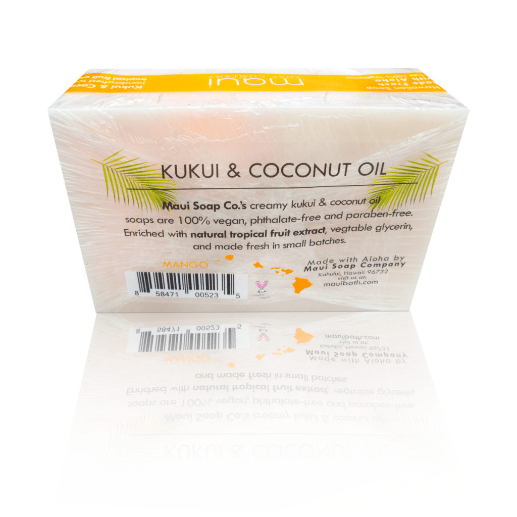 Hawaiian Soap – Mango with Kukui & Coconut Oil – Maui Soap Co.