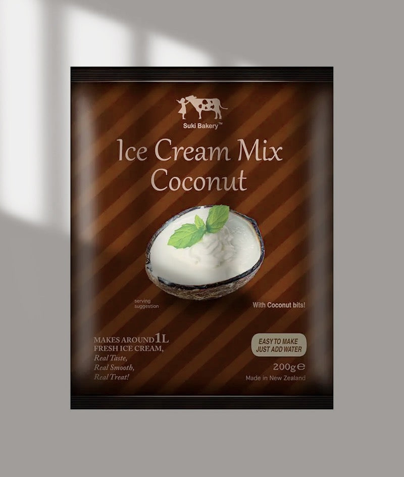Suki Bakery Gourmet Ice Cream Powder Coconut Flavour