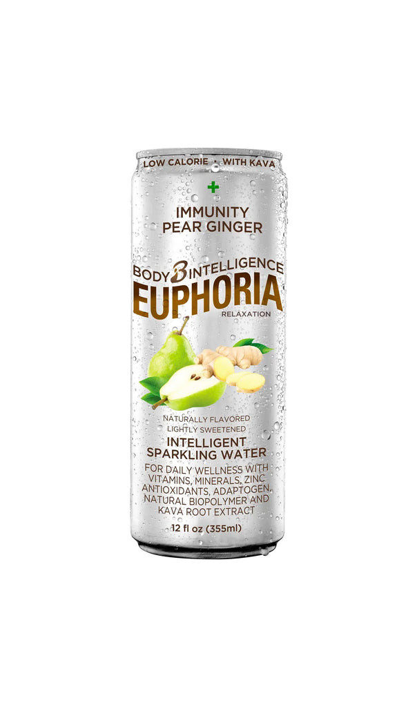Euphoria Intelligent Sparkling Water - Pear Ginger
