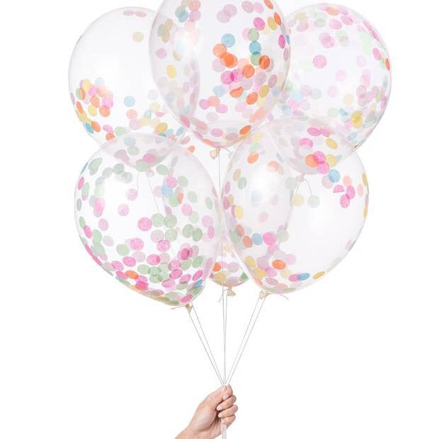 Say ParTAY! Pre - Filled Confetti Ballons