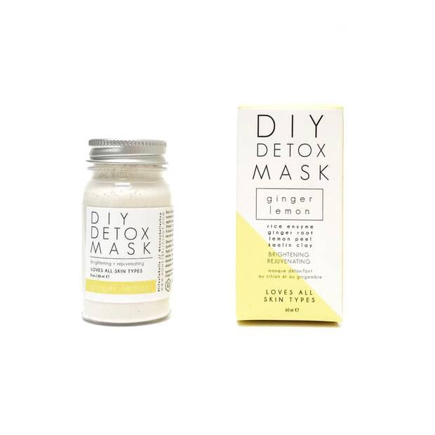 DIY Detox Mask - Ginger Lemon