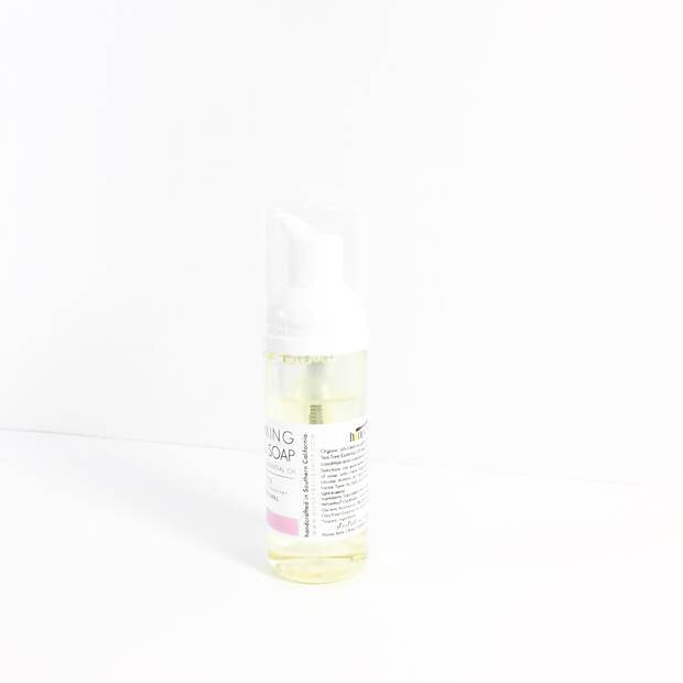 Foaming Rose Soap 150ml | Acne & Sensitive Facial Cleanser